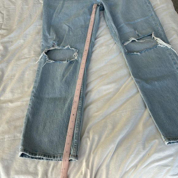 Abercrombie & Fitch - Curve Love Ultra High Rise 90s Straight Jean - Picture 5 of 5